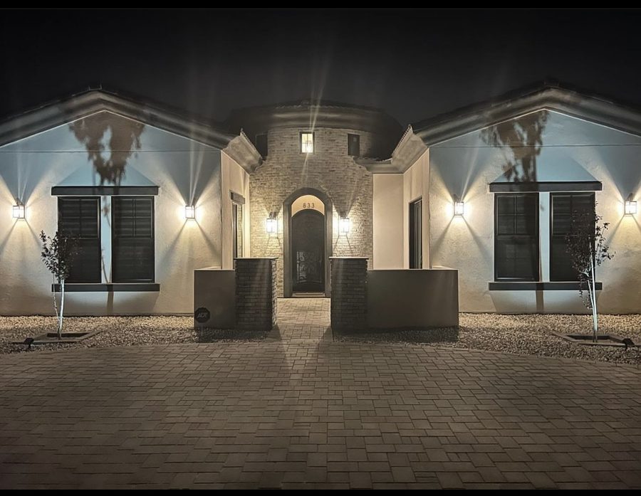 Custom home built by Gardea's Construction